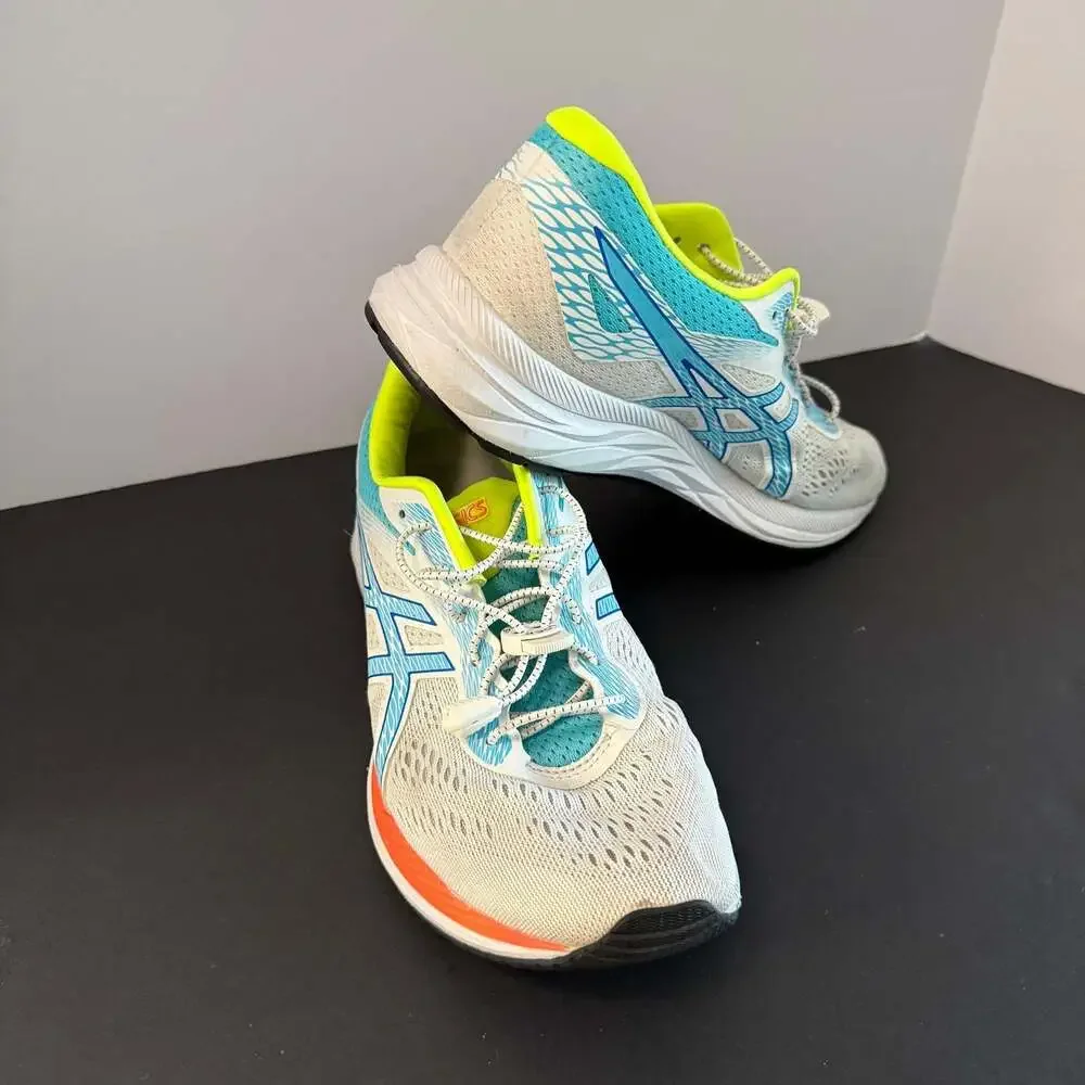 ASICS Gel-Excite 6‎ Women's Running Shoes White/Blue/Orange Size 10